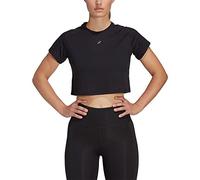 Adidas Aeroready Train Essentials 3 Bar Logo Crop tee Camiseta de Manga Corta Mujer (Pack de 1)