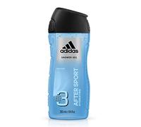 Adidas After Sport - Gel de ducha para hombre 3 en 1, 250 ml, juego de 2
