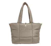 adidas All Me Quilted Puffer Tote Bag For Women, Bolso de Mano Unisex Adulto, Marrón Tiza, Talla única