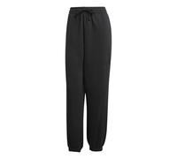 adidas All SZN - Pantalones Holgados de Forro Polar para Mujer, Talla L, Color Negro