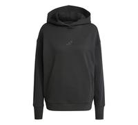 adidas All SZN - Sudadera con Capucha Holgada de Rizo francés para Mujer, Talla 2XL, Color Negro