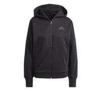 adidas All SZN - Sudadera con Capucha y Cremallera Completa para Mujer, Color Negro