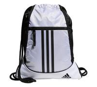 adidas Alliance II Sackpack Bolsa para Mochila, Blanco/Negro, Talla única Unisex Adulto