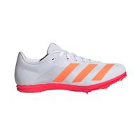 adidas Allroundstar zapatillas de atletismo con clavos para niños | EU 35.5 in Cloud White/Lucid Orange/Silver Metallic