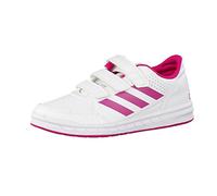 adidas Altasport Cf K, Zapatillas de Deporte Interior Unisex Niño, Blanco (Ftwr blanco /rosa / ftwr blanco) 28 EU