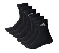 Adidas Amortiguado Crew Calcetines Tenis de Deporte Hombre Mujer Unisex 6 Par