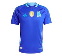 adidas Argentina Camiseta Authentic Visitante Hombre 2024, azul, S