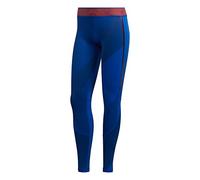 adidas Ask L Q1 T Mallas, Mujer, Indtec/Rojleg, 2XS
