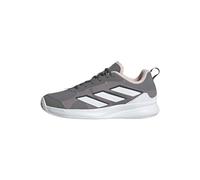 adidas Avaflash Clay Tennis Shoes, Zapatillas de Tenis Mujer, Grey Four/Cloud White/Sandy Pink, 37 1/3 EU