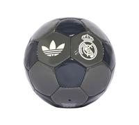 adidas Away Club Ball - Apoya a tu equipo favorito: Real Madrid, Arsenal, Bayern de Múnich, Juventus, Manchester United, inspiración retro, talla 5 (carbón/gris/malva masilla, 5)