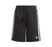 Adidas B 3S WVN SRT Shorts, Niños, Black/White, 7-8Y