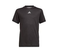Adidas B A.R. tee T-Shirt, Boys, Black/White/White, 4 Years