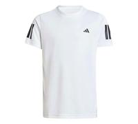adidas B Club 3 Stripes Tee White Camiseta infantil 140 cm