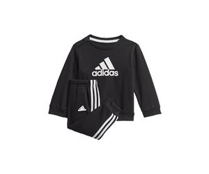 adidas Badge Of Sport French Terry Jogger, Chándal Unisex bebé, Black / White, 12-18 Months