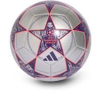 Adidas - Balón Champions League 2025-2026 Club, Unisex, Silver metallic-Dark purple, 5