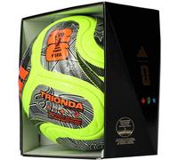 Adidas - Balón Mundial Trionda 2026 Pro Winter, Unisex, Lucid lemon-Black-Silver met., 5