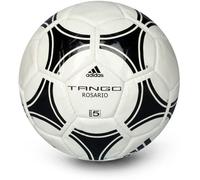 Adidas - Balón Tango Rosario, Unisex, White-Black, 5
