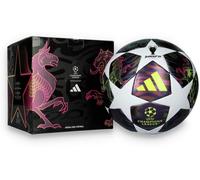 Adidas - Balón UEFA Champions League 2025-2026 Final League Box, Unisex, Dark purple-White-Solar yellow, 5