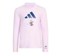 adidas Bambine e Ragazze Disney Frozen Rashguard, Ice Lavender, 6-7 Years