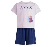 adidas Bambine e ragazze DISNEY FROZEN T-SHIRT SET, ice lavender/dark blue, 6-7 Years