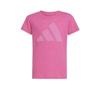 adidas Bambine e Ragazze Essentials Big Logo T-Shirt, Pink Fusion/White, 11-12 Years