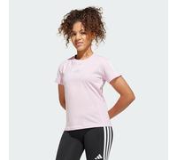 Adidas Bambine e Ragazze Essentials T-Shirt, Clear Pink/White, 11-12 Years