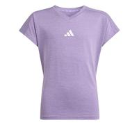 adidas Bambine e Ragazze Goto PZ V Neck T-Shirt, Active Purple/Ice Lavender/White, 11-12 Years
