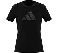 adidas Bambine e Ragazze Junior Girls Animal Print Graphic tee, Black, 14-15 Years
