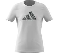 adidas Bambine e Ragazze Junior Girls Animal Print Graphic tee, White, 9-10 Years