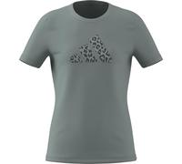 adidas Bambine e Ragazze Junior Girls Animal Print Graphic tee, Wonder Sage, 9-10 Years
