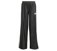 adidas Bambine e Ragazze Seasonals Glam Wide Leg Pants, Black/Silver Met., 11-12 Years