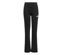 adidas Bambine e ragazze TRAIN ESSENTIALS 3-STRIPES FLARED LEGGINGS, black/white, 11-12 Years