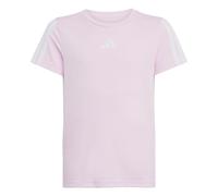 adidas Bambine e Ragazze Train Essentials 3-Stripes T-Shirt, Clear Pink/White, 13-14 Years