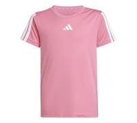 adidas Niñas Train Essentials 3-Stripes T-Shirt, Pink Fusion/White, 13-14 Years