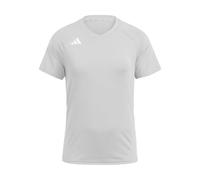 adidas Bambine e Ragazze Volleyball Hilo Short Sleeve Jersey Youth, Team Light Grey, 9-10 Years