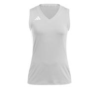 adidas Bambine e Ragazze Volleyball Quickset Sleeveless Jersey Youth, Team Light Grey, 9-10 Years