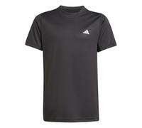 adidas Niños Boys Club Tennis T-Shirt, Black, 13-14 Years