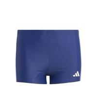 adidas Bambini e Ragazzi Colorblock 3-Stripes Swim Boxers, Dark Blue, 4-5 Years