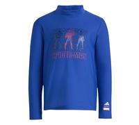 adidas Bambini e Ragazzi Marvel Spider-Man Rashguard, Team Royal Blue, 6-7 Years