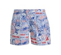 adidas Bambini e Ragazzi Marvel Spider-Man Swim Shorts, Team Royal Blue/Pure Ruby, 9-10 Years