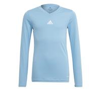 adidas Bambini e Ragazzi Team Base Youth tee, Team Light Blue, 7-8 Years