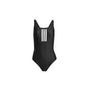 Bañador de natación adidas 3 bandas mid suit mujer negro/blanco 42