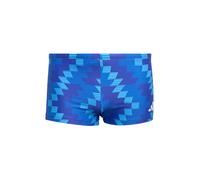 adidas Uomo Football Inspired Graphic Swim Boxers, Lucid Blue, 36