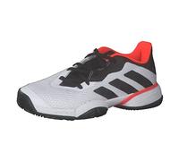 Adidas Barricade k, Zapatillas de Tenis, FTWBLA/NEGBÁS/Rojsol, 36 2/3 EU