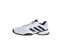 adidas Barricade Kids Tennis Shoes, Zapatillas, FTWR White/Core Black/Dark Blue, 24 EU
