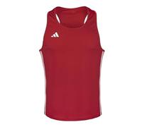 Adidas Base Punch Adidas Chaleco de Boxeo Base Punch para Hombre, Color Blanco, Talla L Hombre (Pack de 1)