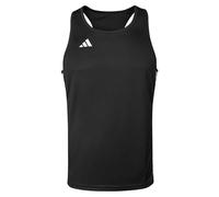 Adidas Base Punch Adidas Chaleco de Boxeo Base Punch para Hombre, Color Blanco, Talla L Hombre (Pack de 1)