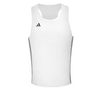 Adidas Base Punch Adidas Chaleco de Boxeo Base Punch para Hombre, Color Blanco, Talla L Hombre (Pack de 1)