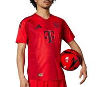adidas Bayern Munich - Camiseta auténtica para hombre, 24/25, rojo, L