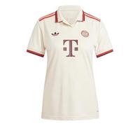adidas Bayern Múnich - Camiseta de réplica para mujer, 24/25, beige, XL